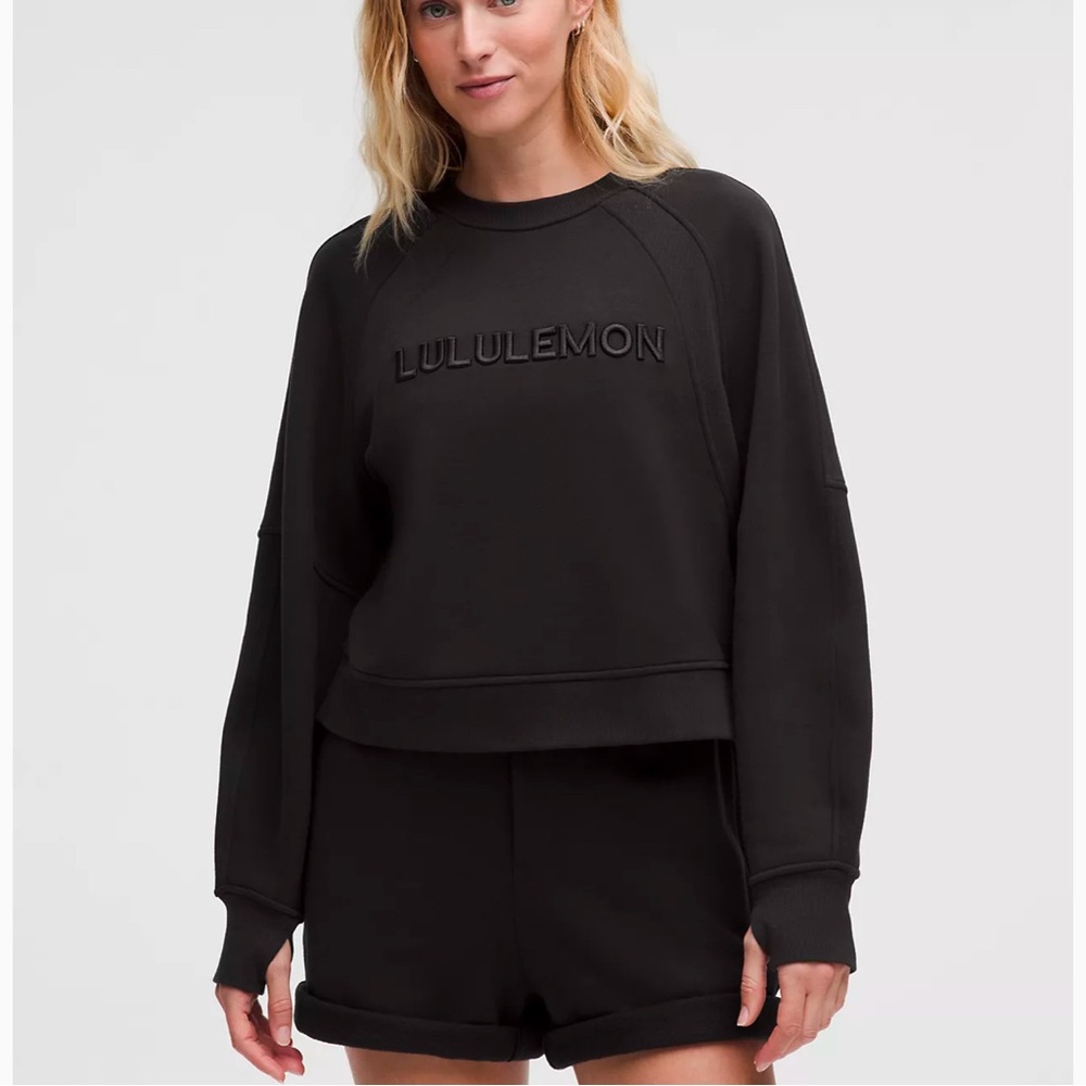 Scuba Oversized Pullover Wordmark